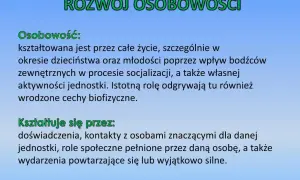 Do kiedy kształtuje się osobowość? Kluczowe etapy rozwoju osobowości